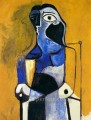 Mujer sentada 1960 Pablo Picasso